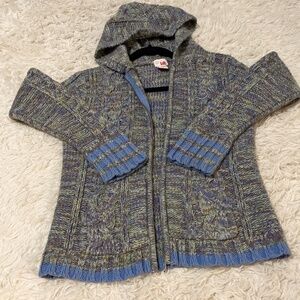 Hand Quilted Tilted Sweater Jacket